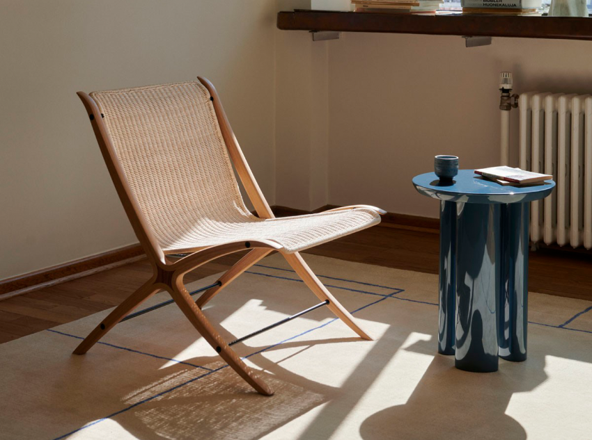 Кавовий столик Tung JA3, синій Кавовий столик Tung JA3, синій