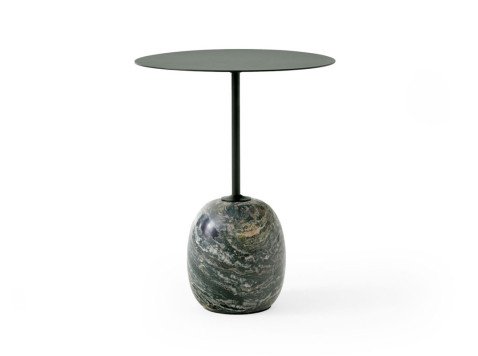 Cтіл Lato LN8, темно-зелений/мармур Verde Alpi