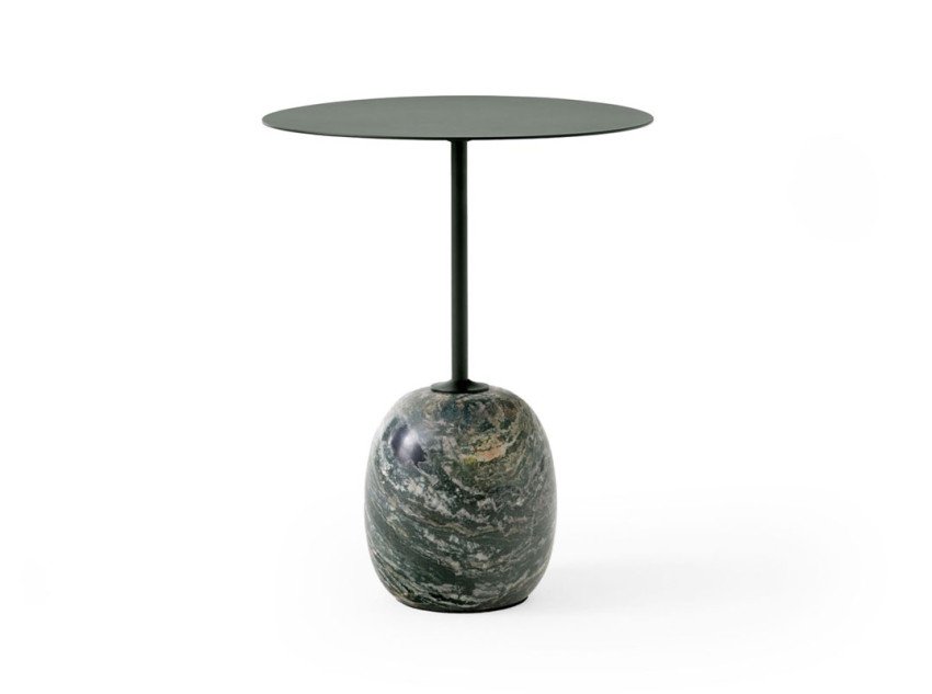 Cтол Lato LN8, темно-зеленый/мрамор Verde Alpi