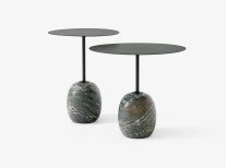 Cтол Lato LN8, темно-зеленый/мрамор Verde Alpi