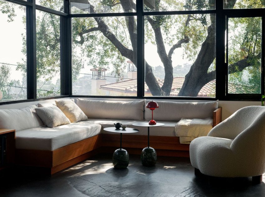 Cтол Lato LN8, темно-зеленый/мрамор Verde Alpi