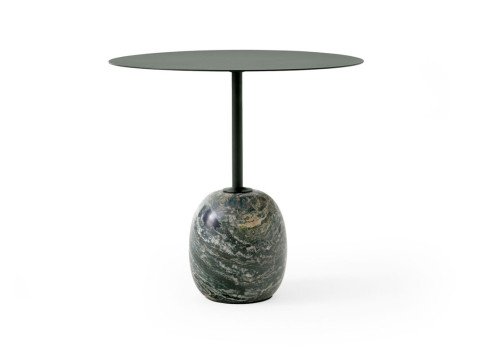 Стол Lato LN9, темно-зеленый/мрамор Verde Alpi