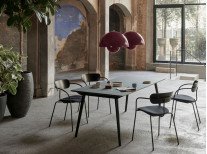 Светильник подвесной Flowerpot VP2, красный шафран