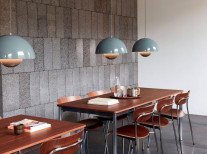 Світильник підвісний Flowerpot VP2, кам'яний блакитний