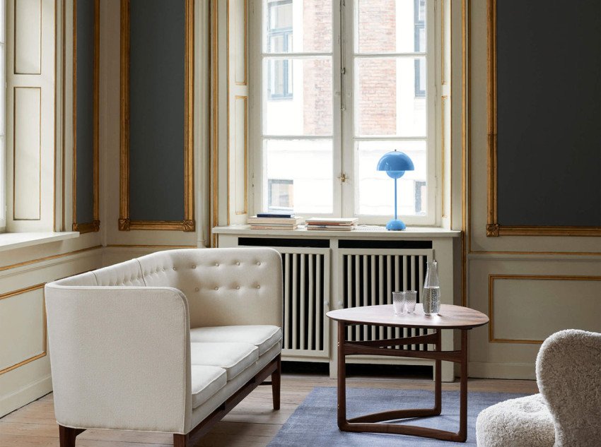 Настільна лампа Flowerpot VP3, світло-блакитний Настільна лампа Flowerpot VP3, світло-блакитний