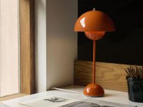 Настольная лампа Flowerpot VP3, пикантный апельсин