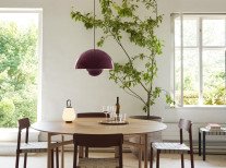 Світильник підвісний Flowerpot VP7, темно-сливовий