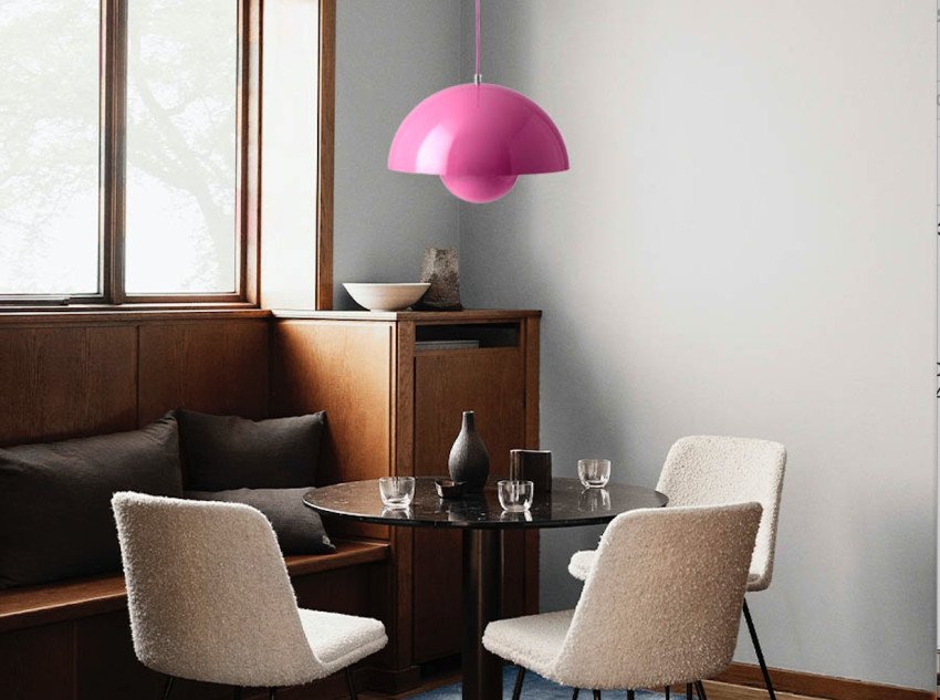 Светильник подвесной Flowerpot VP7, остро-розовый Светильник подвесной Flowerpot VP7, остро-розовый