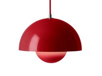 Светильник подвесной Flowerpot VP7, красный шафран Светильник подвесной Flowerpot VP7, красный шафран