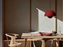 Светильник подвесной Flowerpot VP7, красный шафран Светильник подвесной Flowerpot VP7, красный шафран