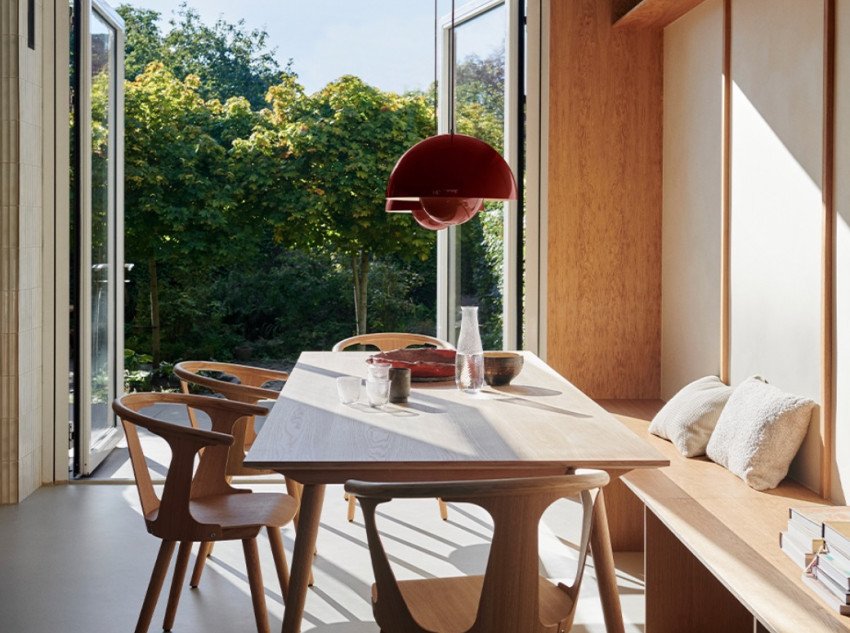 Светильник подвесной Flowerpot VP7, красный шафран Светильник подвесной Flowerpot VP7, красный шафран