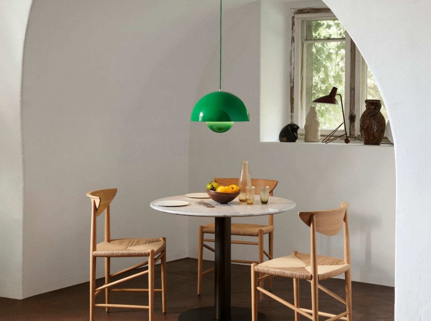 Світильник підвісний Flowerpot VP7, зелений