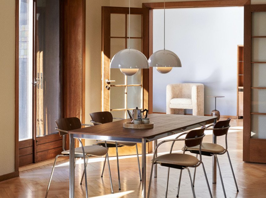 Світильник підвісний Flowerpot VP7, бежевий