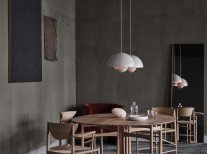 Світильник підвісний Flowerpot VP7, бежевий