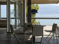 Светильник подвесной Flowerpot VP7, стальной синий