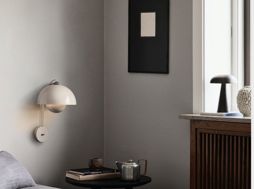 Настінний світильник Flowerpot VP8, хром Настінний світильник Flowerpot VP8, хром