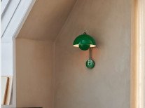 Настінний світильник Flowerpot VP8, сигнально-зелений