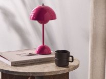 Портативна лампа Flowerpot VP9, гостро-рожева Портативна лампа Flowerpot VP9, гостро-рожева