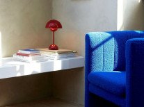 Портативная лампа Flowerpot VP9,  красный шафран