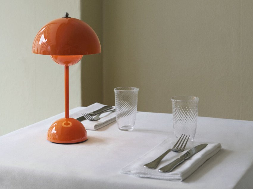 Портативная лампа Flowerpot VP9, пикантный апельсин