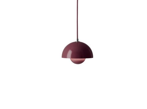 Светильник подвесной Flowerpot VP10, темно-сливовый
