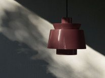 Світильник підвісний Utzon JU1, темно-бордовий