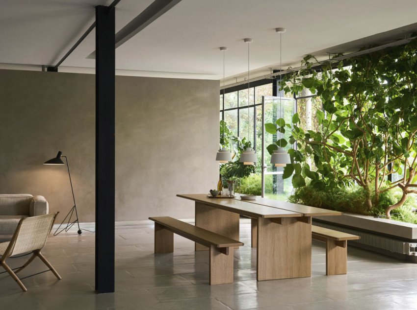 Світильник підвісний Utzon JU1, темно-бордовий