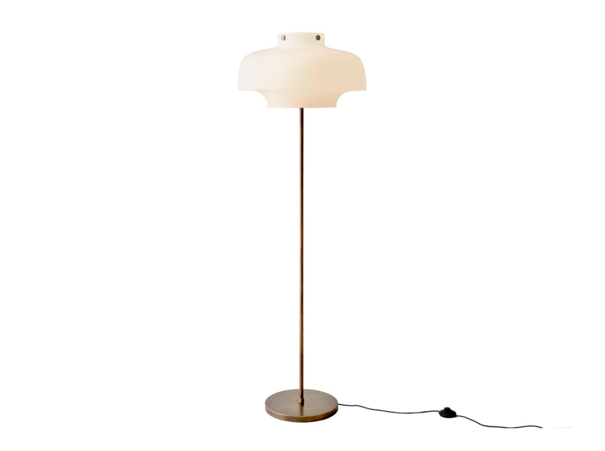 Торшер Copenhagen SC14, бронза/опалове скло