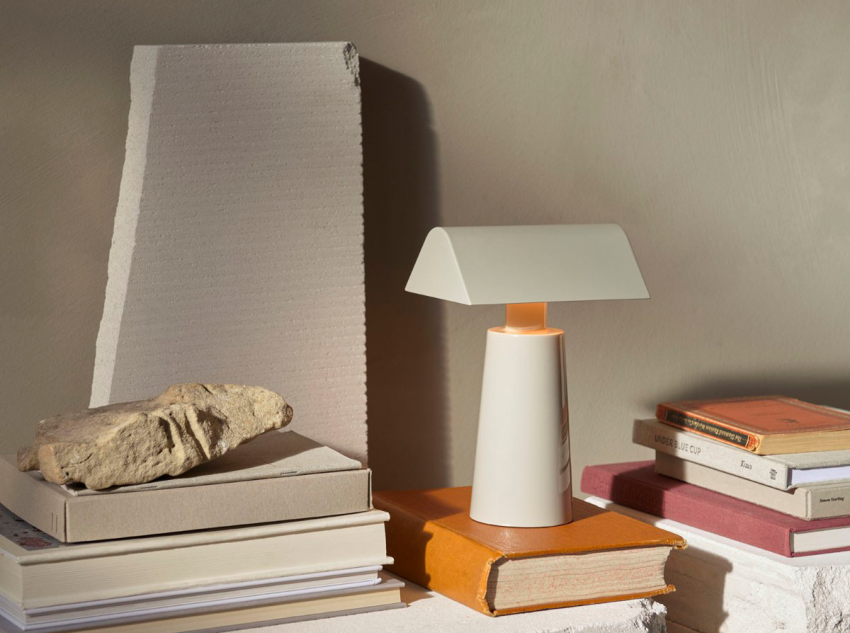 Портативний світильник Caret MF1, шовково-сірий