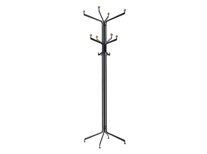 Вішак для одягу Capture SC77, чорний/світлий дуб