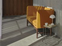 Табурет Wire VP11, відполірована сталь