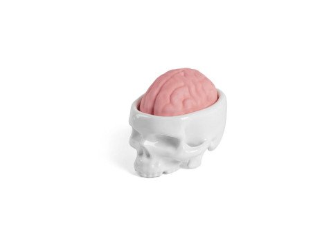 Мильниця з милом Brain wash, біла