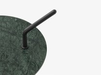 Кавовий столик Halten SH9, теплий чорний/мурмур Verde Guatemala