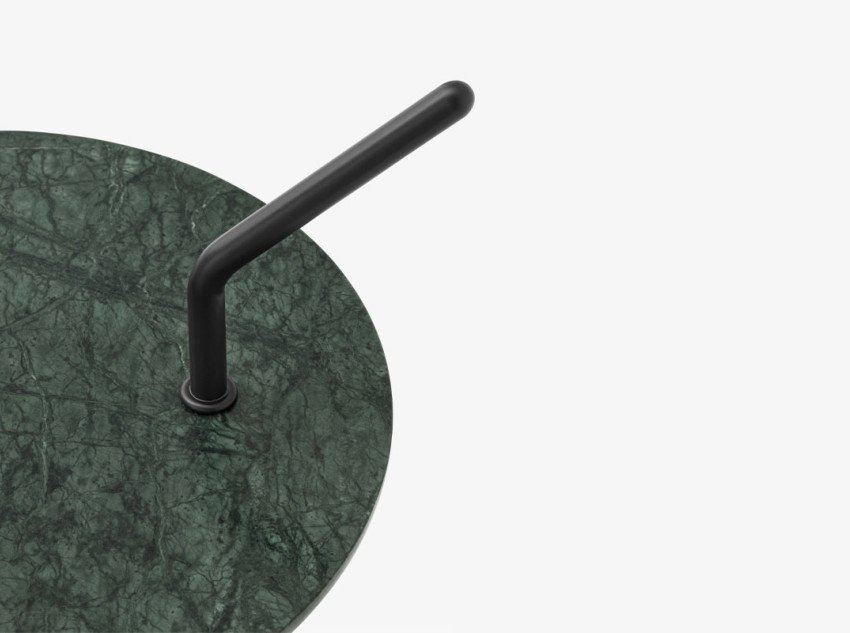 Кавовий столик Halten SH9, теплий чорний/мурмур Verde Guatemala