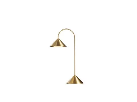 Портативна лампа Grasp IP44, Н47, латунь