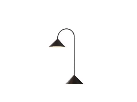 Портативна лампа Grasp IP44, Н47, матова чорна