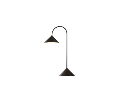 Портативна лампа Grasp IP44, Н47, матова чорна