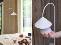 Портативна лампа Grasp IP44, Н47, бурякова