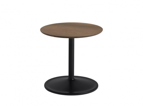 Кавовий стіл Soft, 45, чорний/дуб