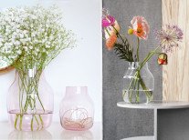 Ваза SILENT, Ø11cm, розовая Ваза SILENT, Ø11cm, розовая