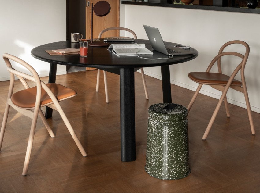 Табурет Last Stool, зеленый/розовый Табурет Last Stool, зеленый/розовый