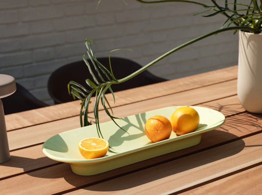 Тарелка Mere, 21.5, белая