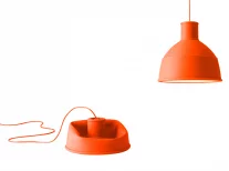 Світильник підвісний Unfold, помаранчевий