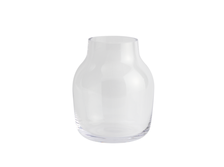 Ваза SILENT, Ø11cm, прозора