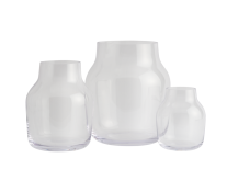 Ваза SILENT, Ø11cm, прозора