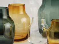 Ваза SILENT, Ø11cm, прозора