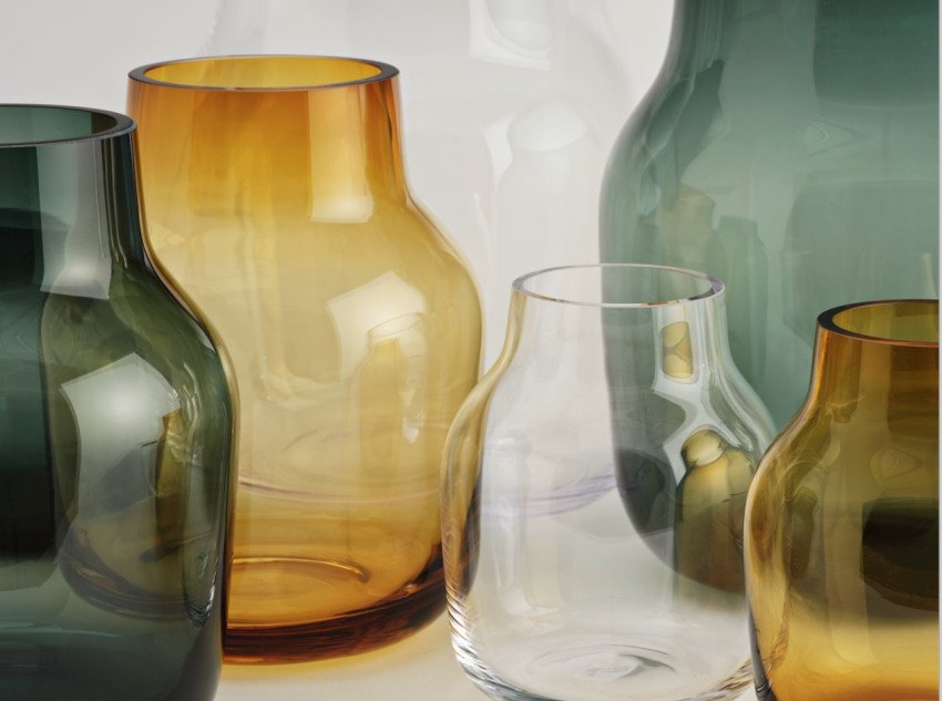 Ваза SILENT, Ø11cm, прозора