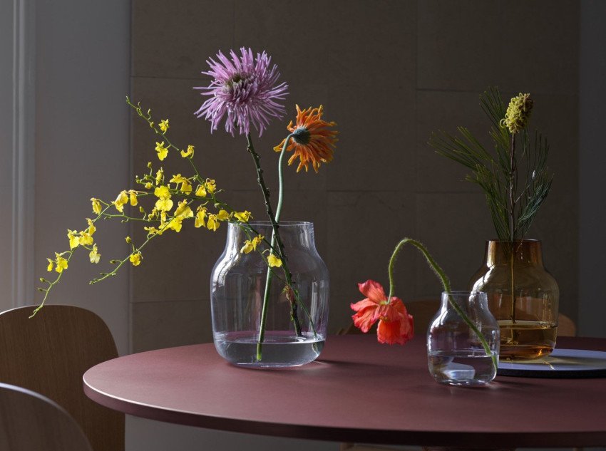 Ваза SILENT, Ø11cm, прозора