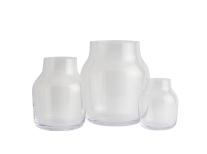 Ваза SILENT, Ø20cm, прозора