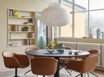 Ваза SILENT, Ø20cm, прозора